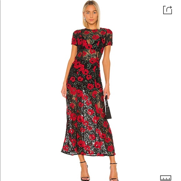 Lovers + Friends Dresses & Skirts - Lovers + Friends Nadine Maxi Dress in Rose Garden